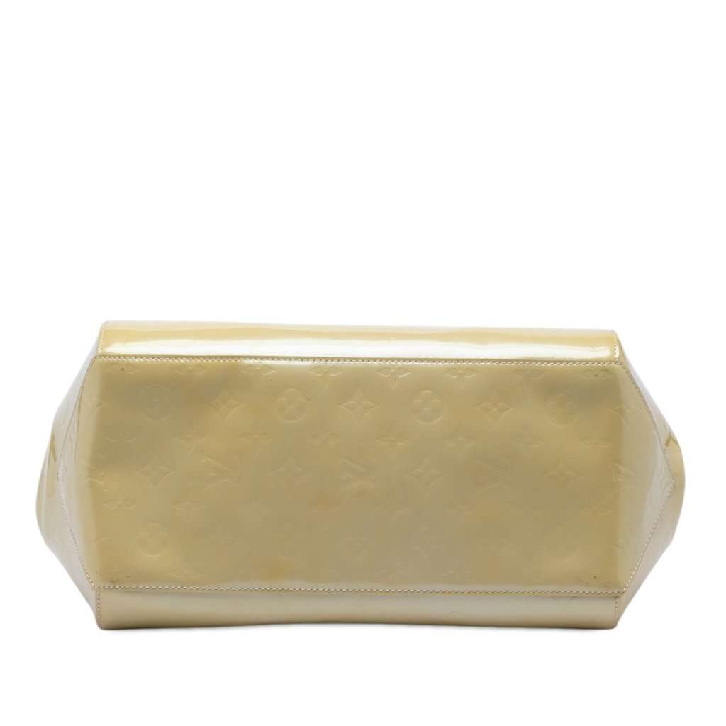 Louis Vuitton Monogram Vernis Sherwood PM Beige Leather Very good - Inside View