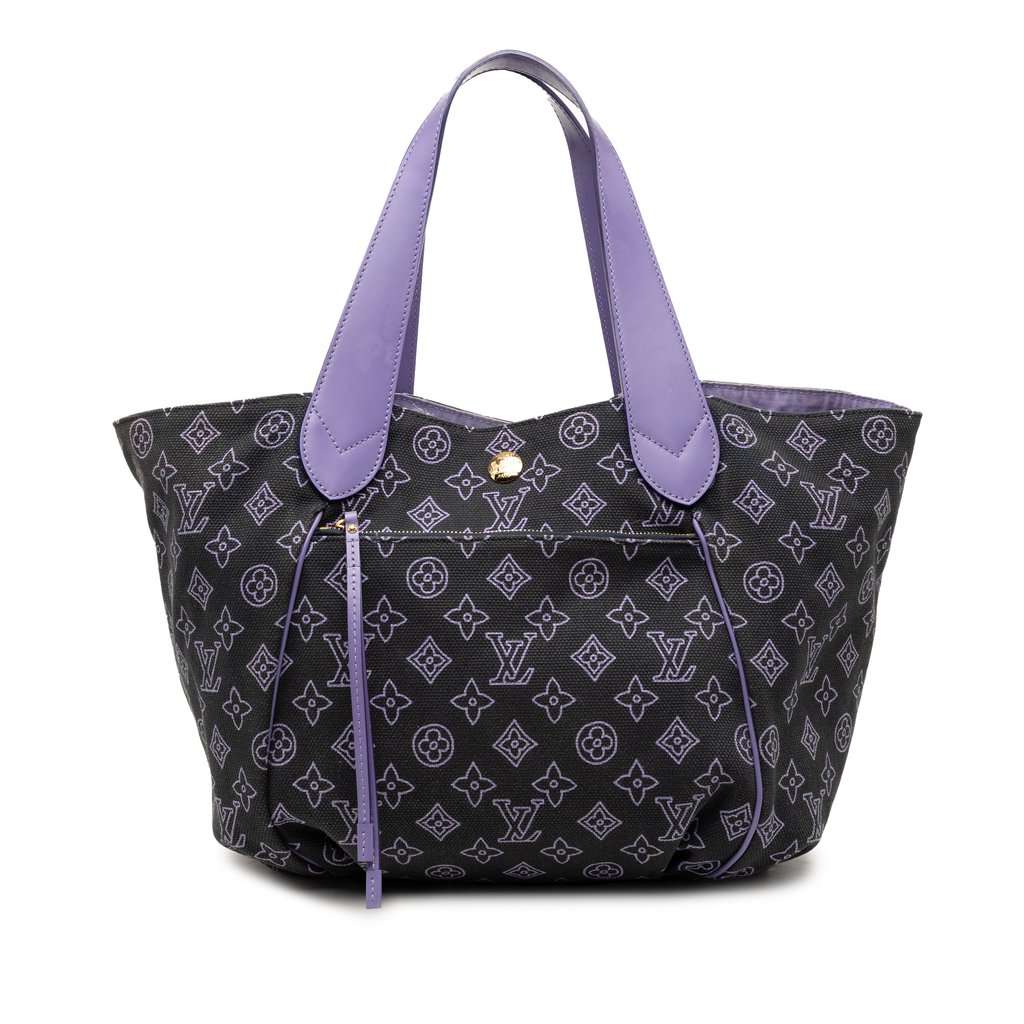 Louis Vuitton Monogram Cabas Ipanema PM Blue Very good condition - Front View