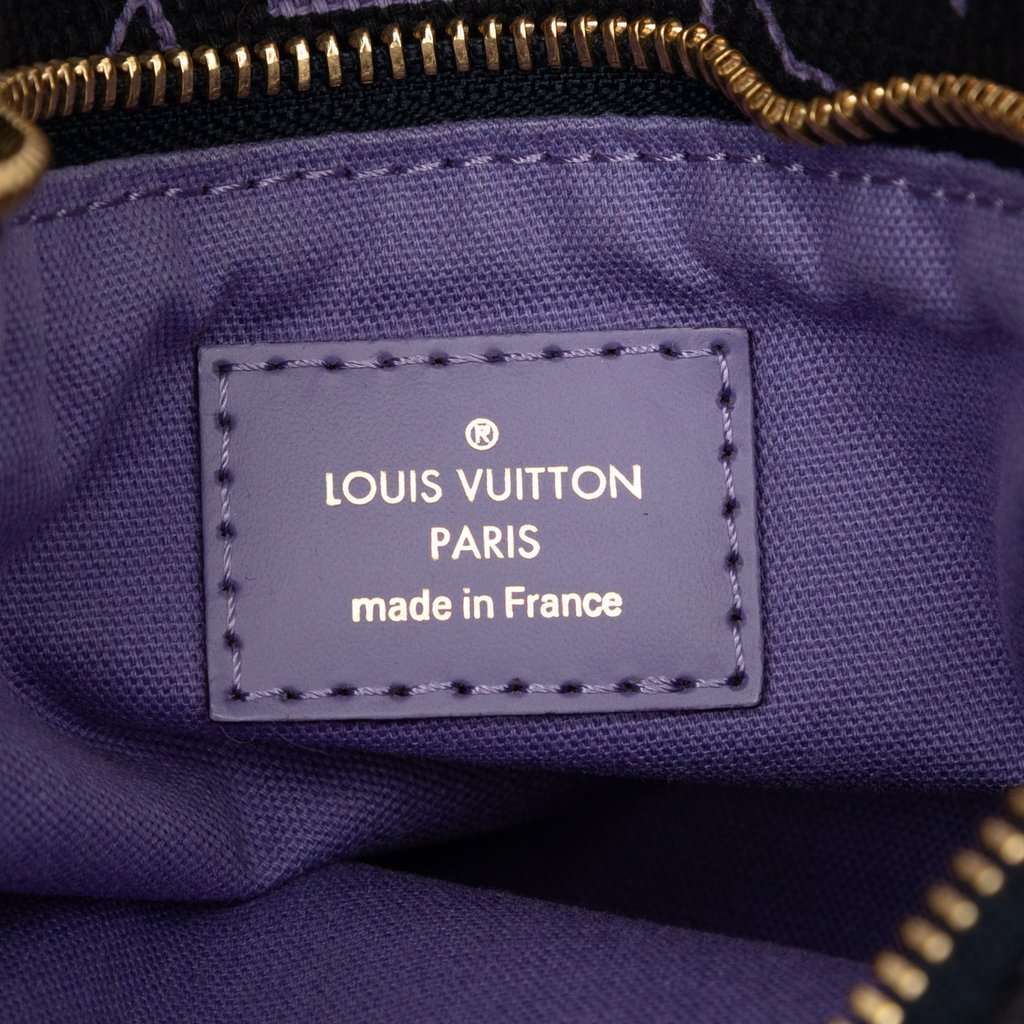 Louis Vuitton Monogram Cabas Ipanema PM Blue Very good condition - Box View
