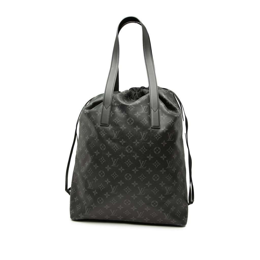 Louis Vuitton Monogram Eclipse Cabas Light Black Very good - Front View