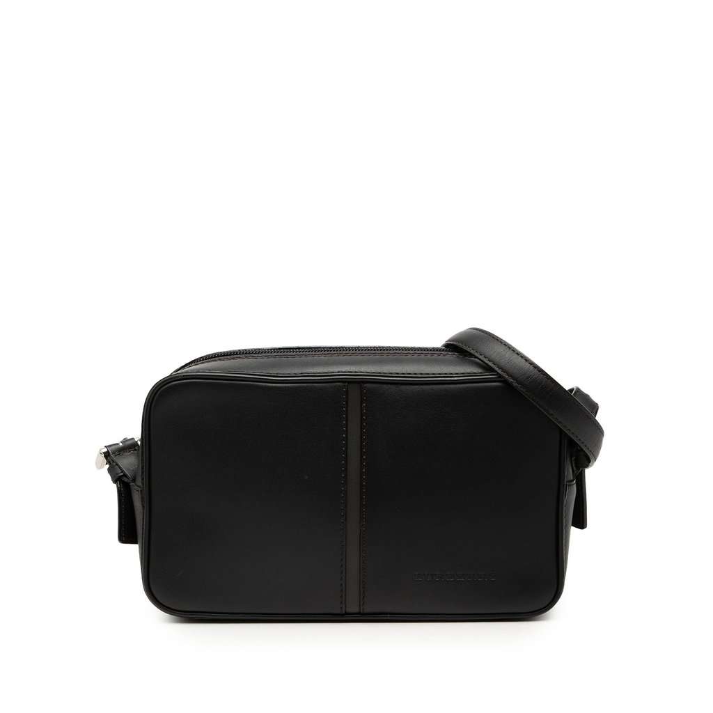 Burberry Calfskin Crossbody Brown Leather Very good - Front View