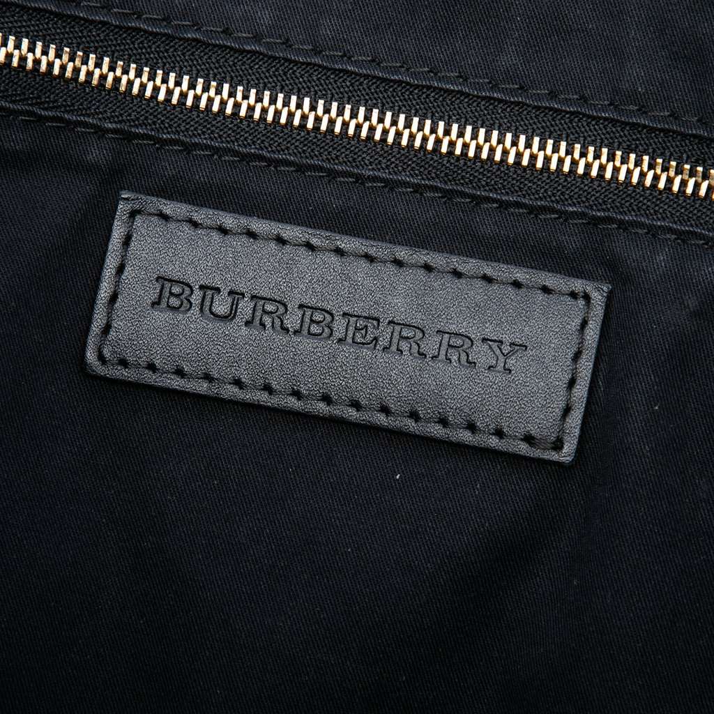 Burberry Medium Haymarket Check Coated Canvas Salisbury Tote Beige Very good condition - Box View