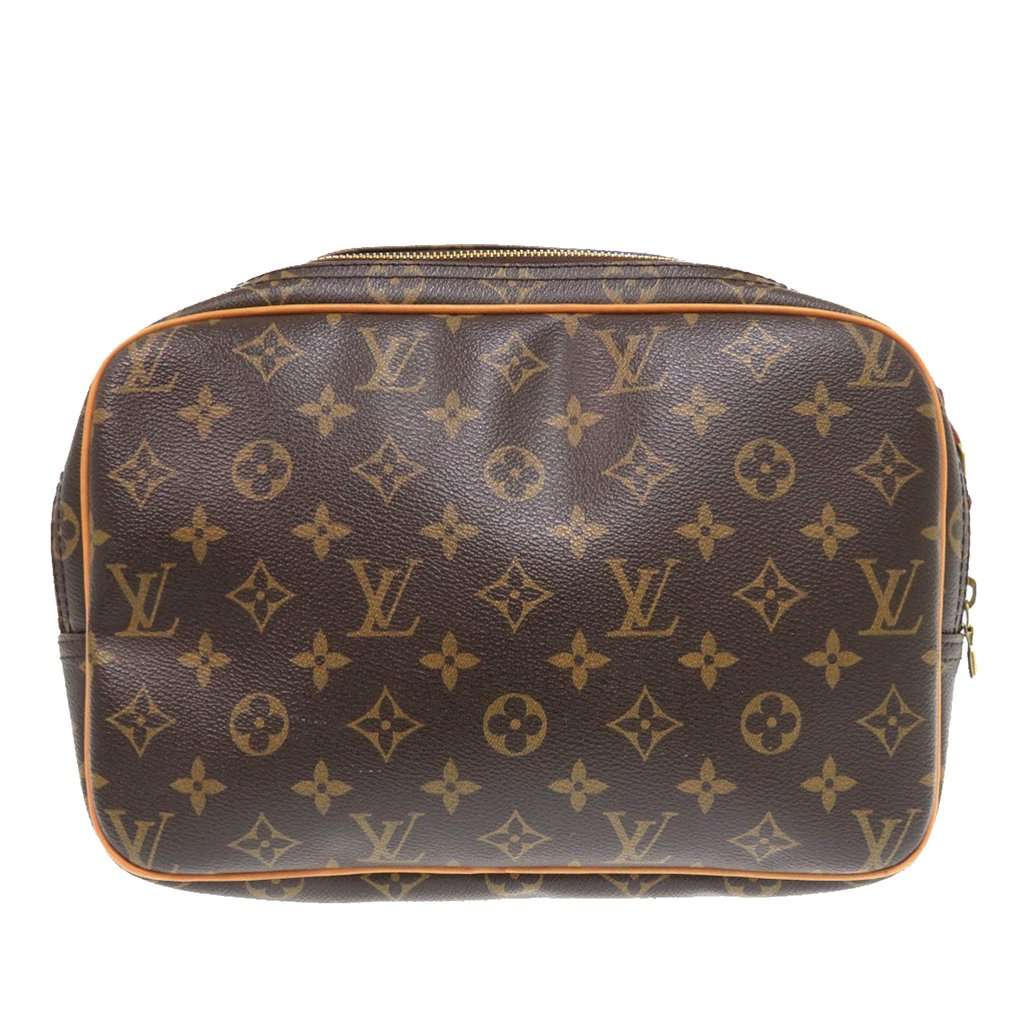 Louis Vuitton Monogram Reporter PM Brown Very good - Back View