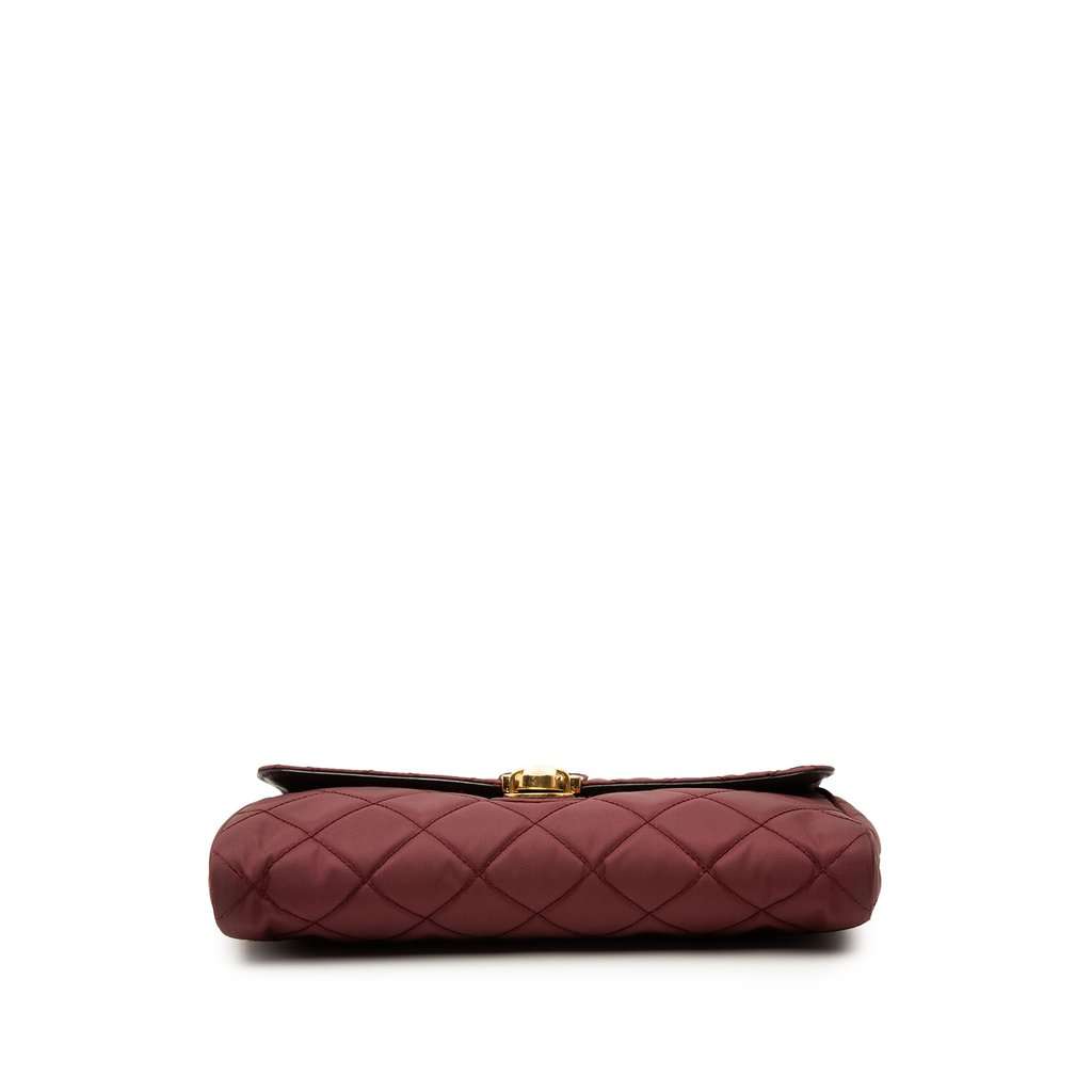 Prada Impuntu Tessuto Chain Crossbody Red Very good condition - Inside View