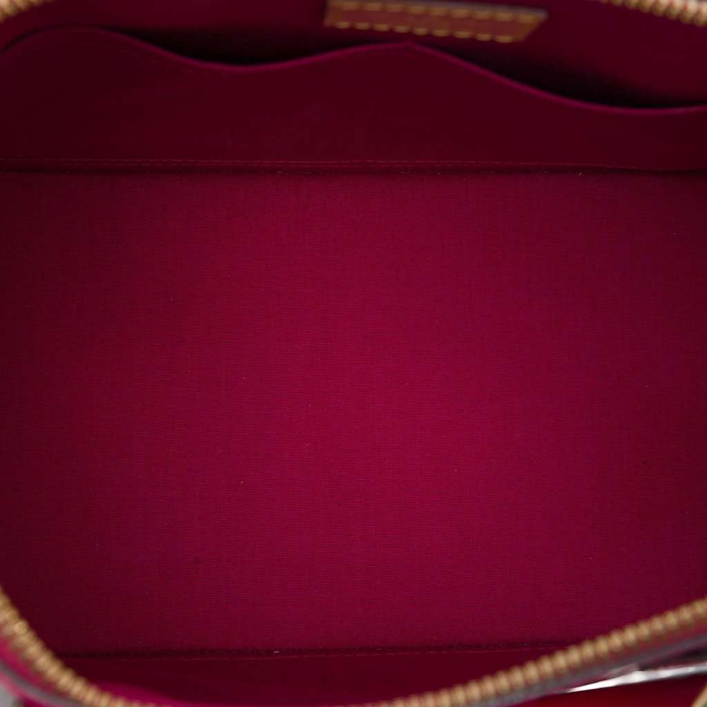 Louis Vuitton Monogram Vernis Alma PM Red Leather Very good condition - Model View