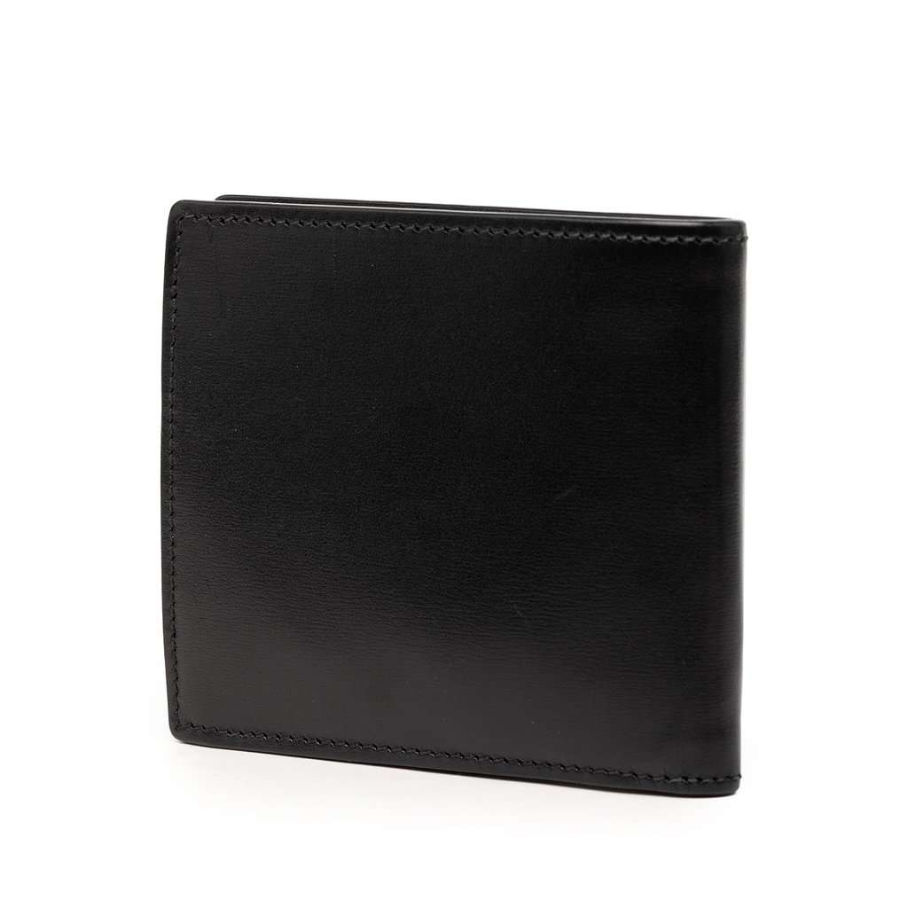 Gucci GG Marmont Calfskin Bifold Coin Wallet Black Leather Very good - Back View