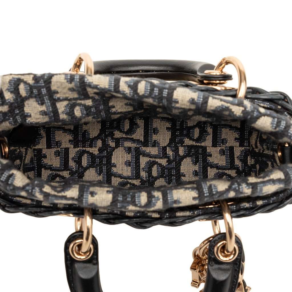 Dior Micro Wicker Oblique Lady D Joy Beige Very good condition - Model View