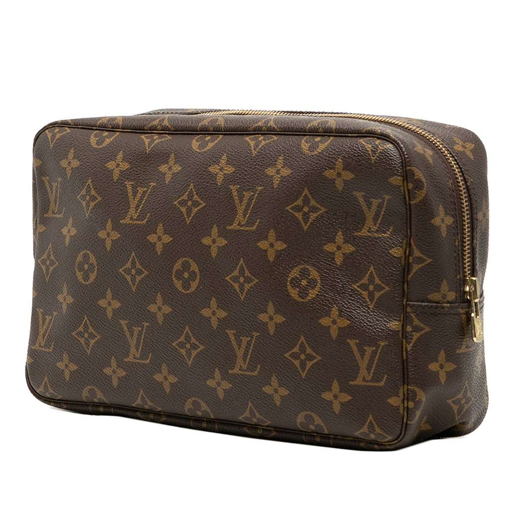 Louis Vuitton Monogram Trousse Toilette 28 Brown Very good condition - Back View