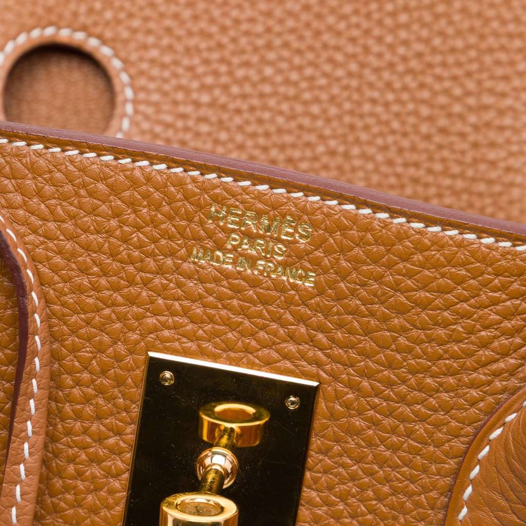 Hermès Togo Birkin Retourne 35 Brown Leather Very good - Box View
