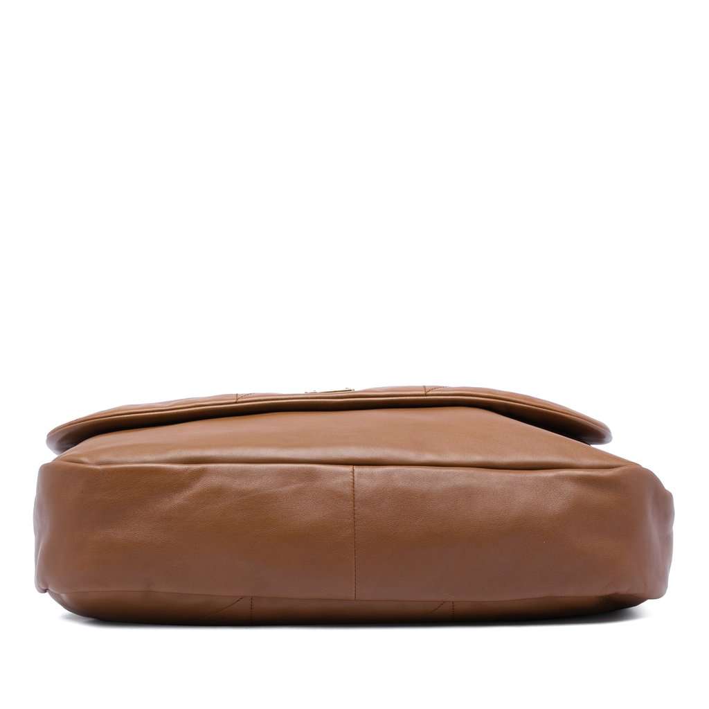 Saint Laurent Large Quilted Lambskin Jamie 4.3 Shoulder Bag Brown Leather Very good - Inside View