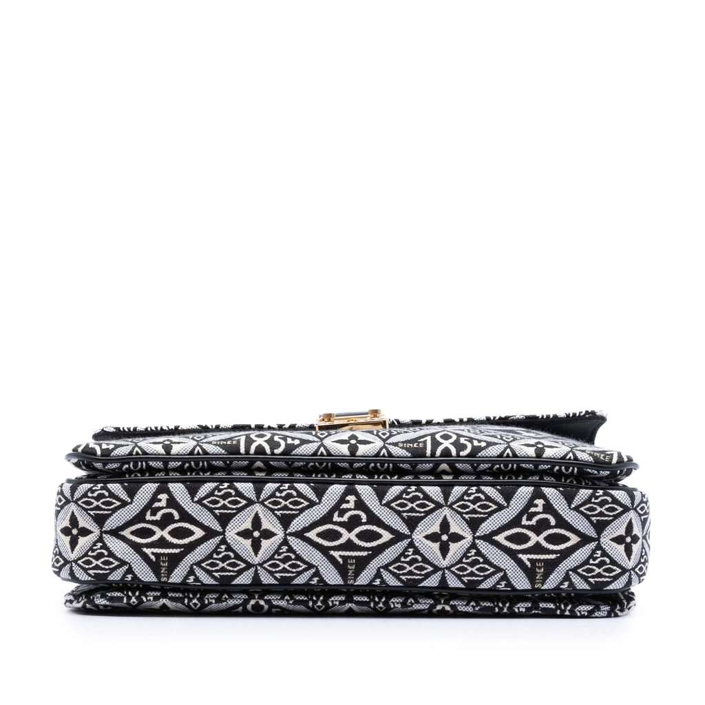 Louis Vuitton Monogram Jacquard Since 1854 Pochette Metis Black Very good - Inside View
