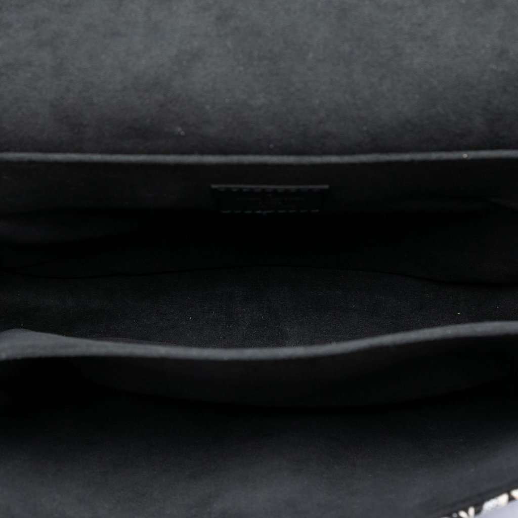 Louis Vuitton Monogram Jacquard Since 1854 Pochette Metis Black Very good - Model View