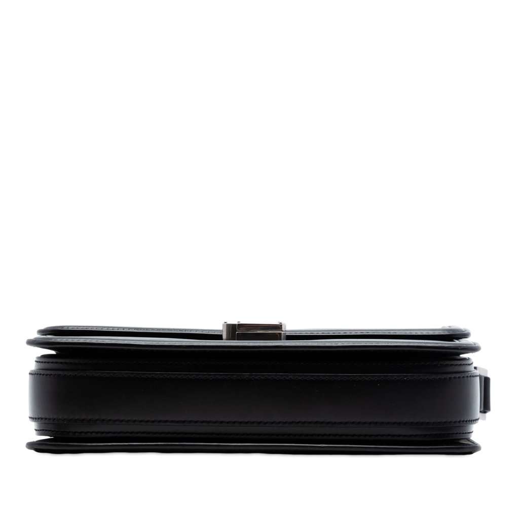 Saint Laurent Medium Calfskin Solferino Satchel In Box Black Leather Very good condition - Inside View