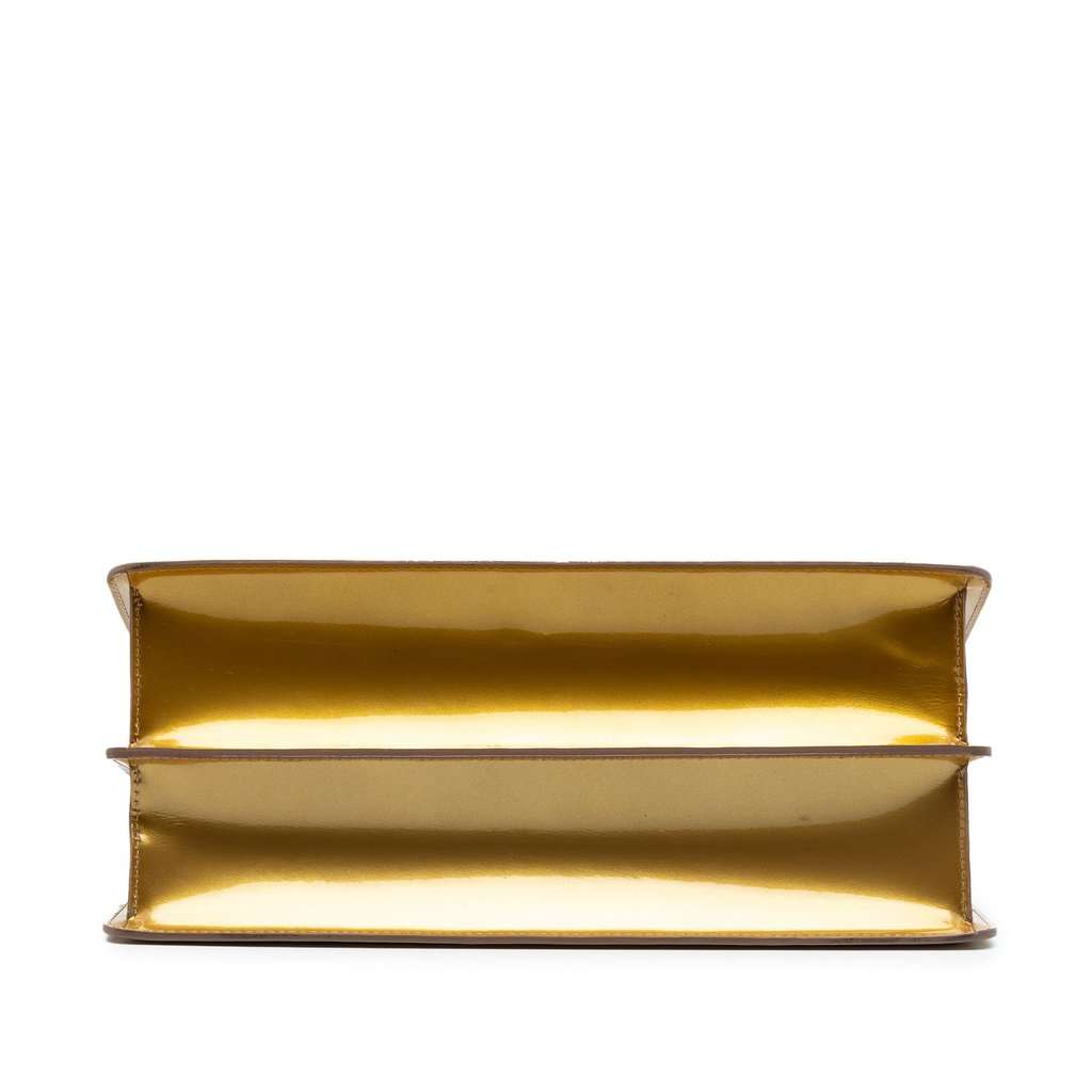 Louis Vuitton Monogram Vernis Deesse GM Gold Leather Very good condition - Inside View
