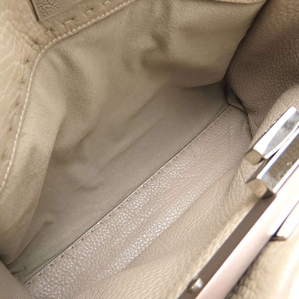 Fendi Medium Leather Selleria Peekaboo Iconic Satchel Brown Leather Very good condition - Box View