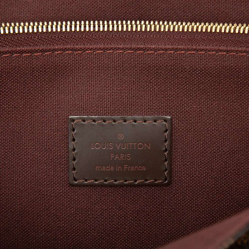Louis Vuitton Damier Ebene Hoxton GM Brown Very good - Box View