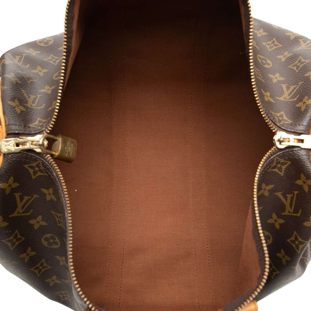 Louis Vuitton Monogram Keepall 45 Brown Good condition - Model View