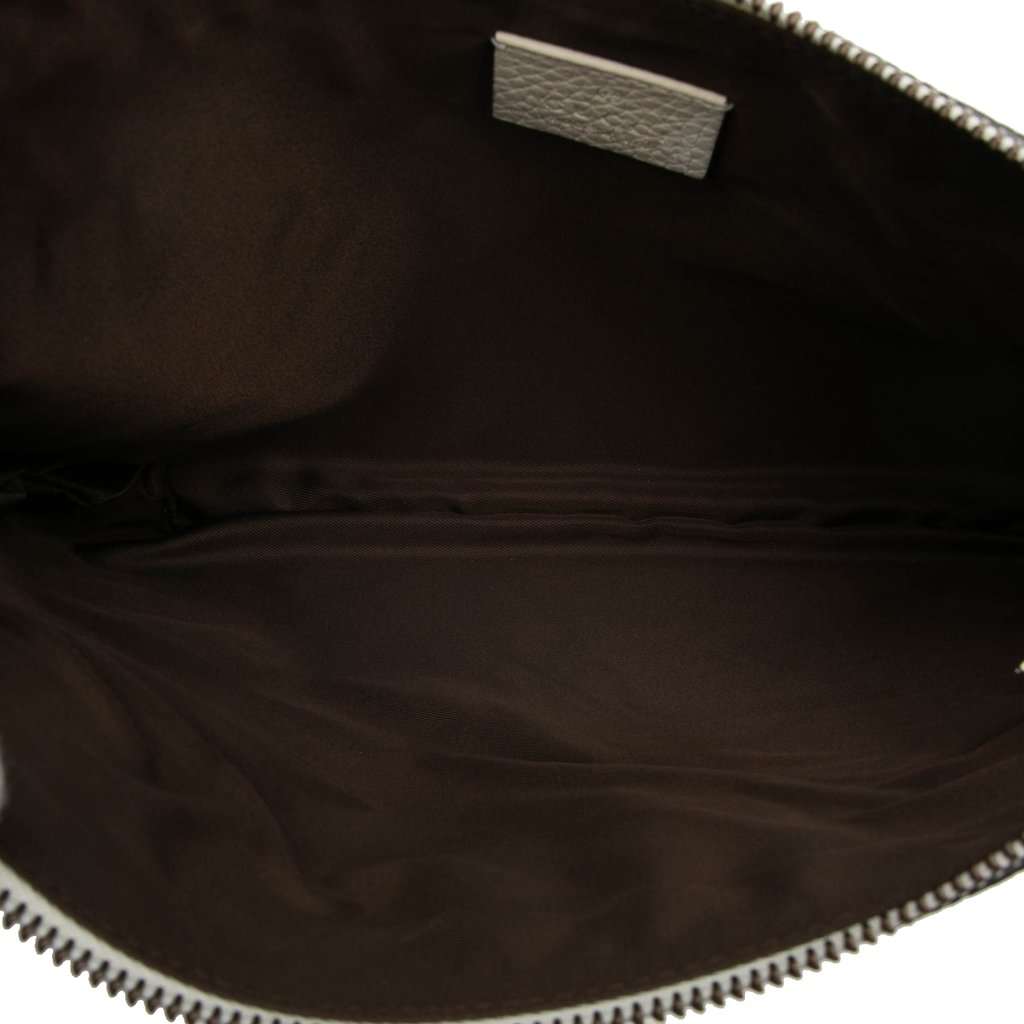 Gucci Calfskin Blind For Love Clutch White Leather Very good - Model View