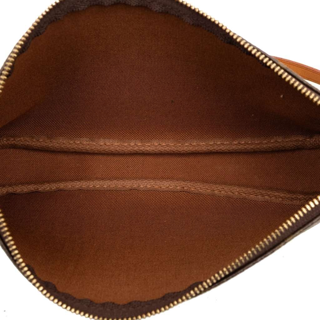 Louis Vuitton Monogram Pochette Accessoires Brown Very good - Model View