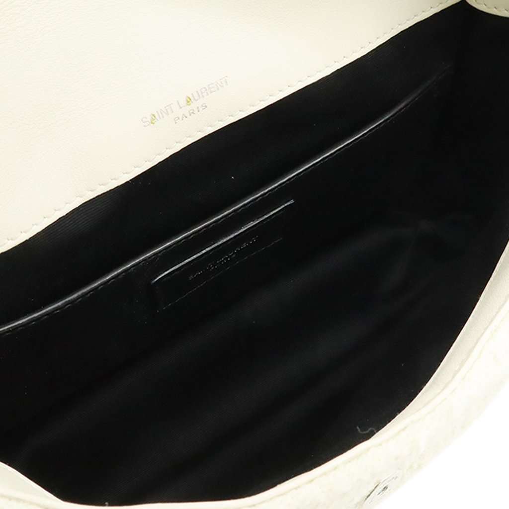 Saint Laurent Baby Tweed Niki White Very good - Inside View