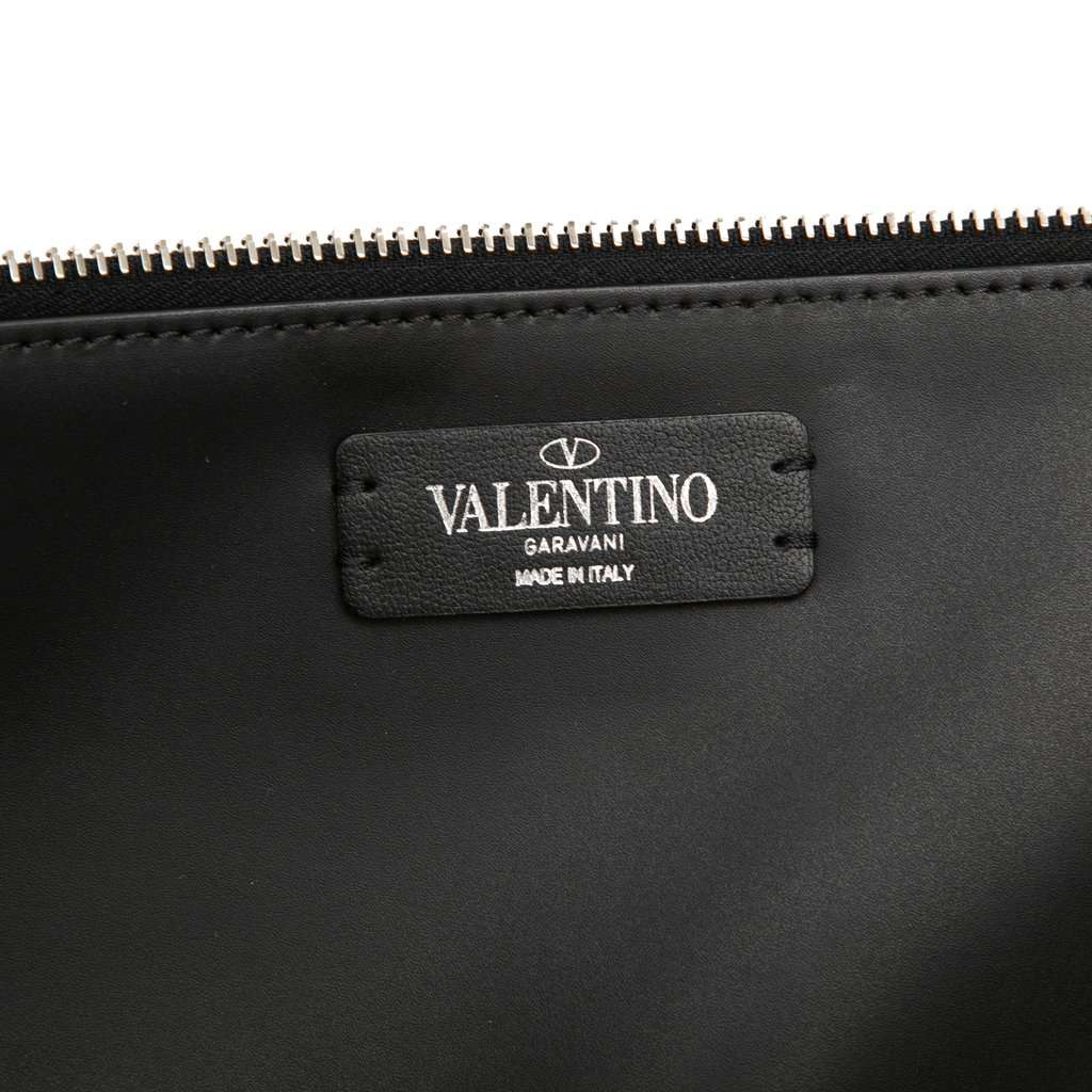 Valentino Calfskin Rockstud VLTN Tote Black Leather Very good condition - Box View