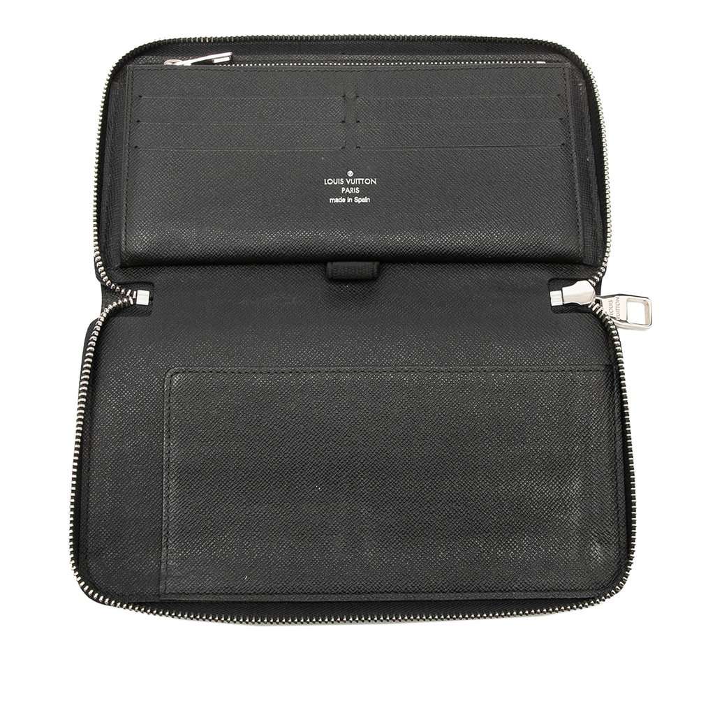 Louis Vuitton Damier Graphite Zippy Organizer Wallet Black Very good condition - Model View