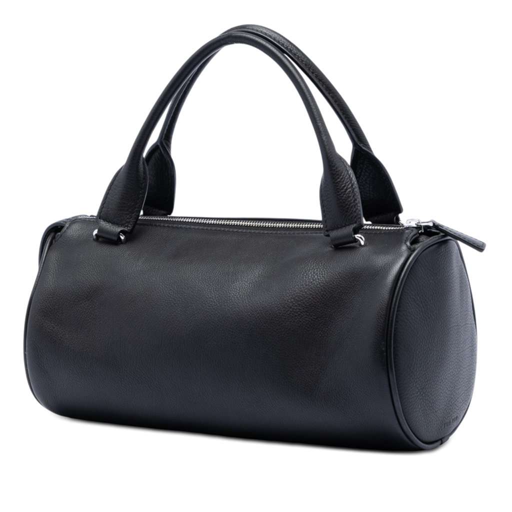 The Row Leather Edith Handbag Black Leather Very good condition - Back View
