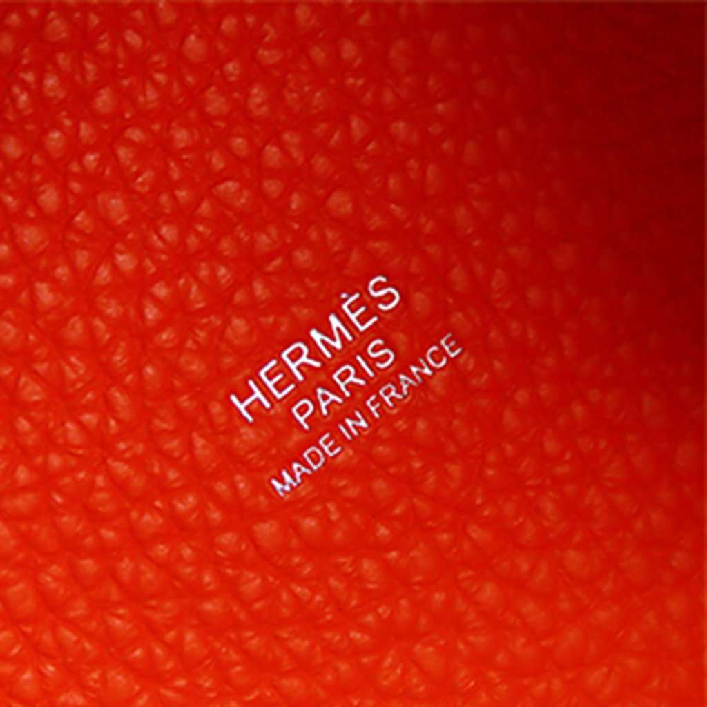 Hermès Clemence Picotin Lock 18 Orange Leather Very good - Box View