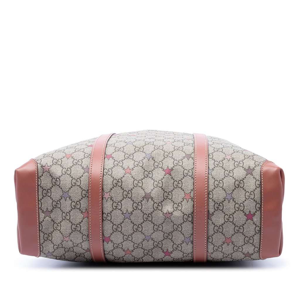 Gucci GG Supreme Star Joy Vertical Tote Beige Very good - Inside View