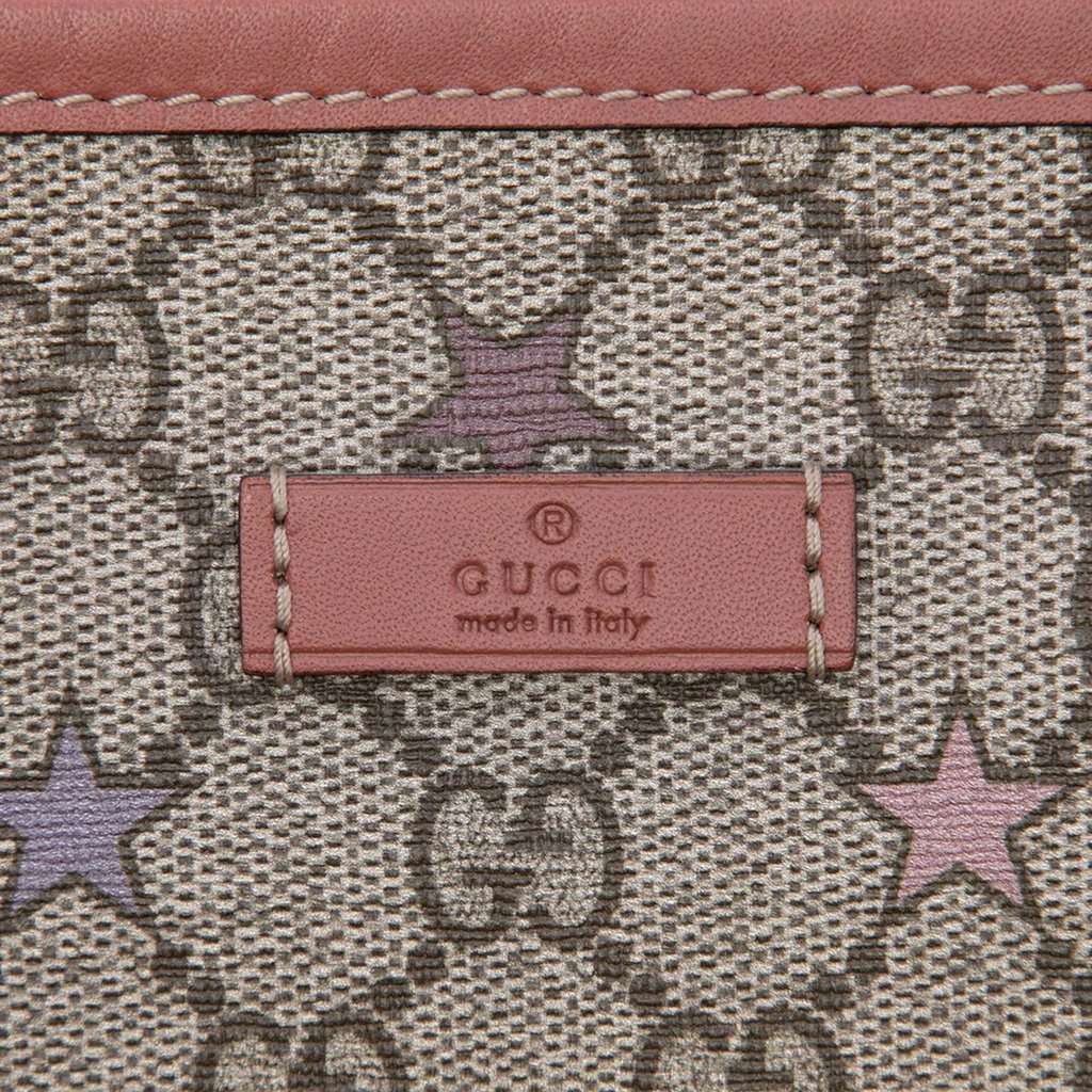 Gucci GG Supreme Star Joy Vertical Tote Beige Very good - Box View