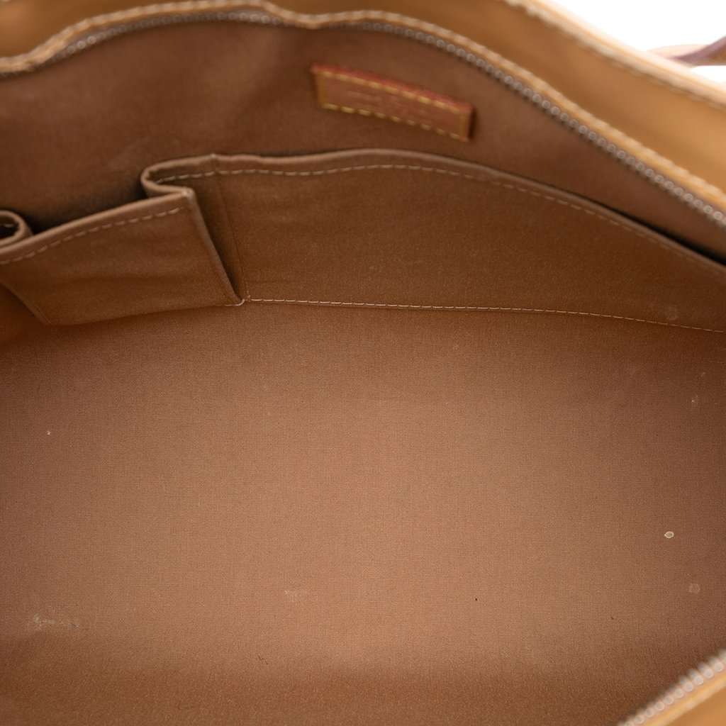 Louis Vuitton Monogram Vernis Brentwood Brown Leather Very good condition - Model View