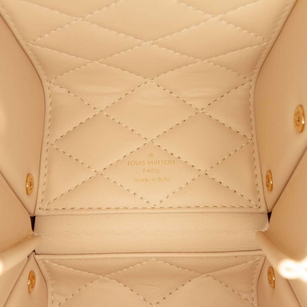 Louis Vuitton Sea Treasure Monogram Satin Treasure Box Satchel Brown Very good condition - Box View