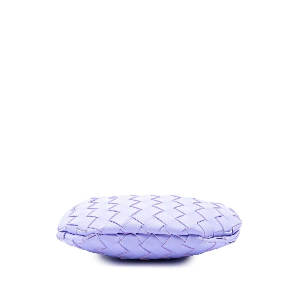 Bottega Veneta Baby Lambskin Intrecciato Sardine Purple Leather Very good - Inside View