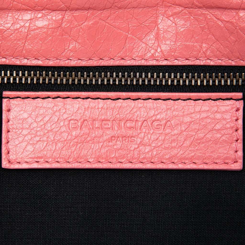 Balenciaga Lambskin Motocross Classic Envelope Crossbody Pink Leather Very good condition - Box View