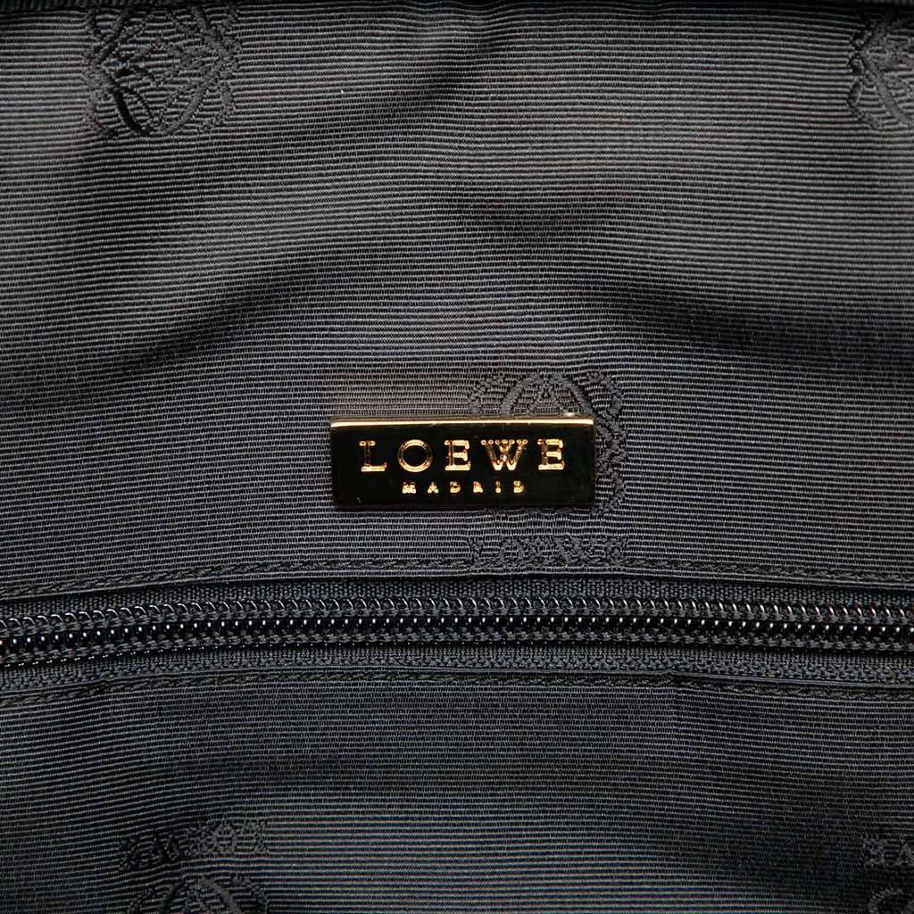 Loewe Leather Amazona 40 Black Leather Very good - Box View