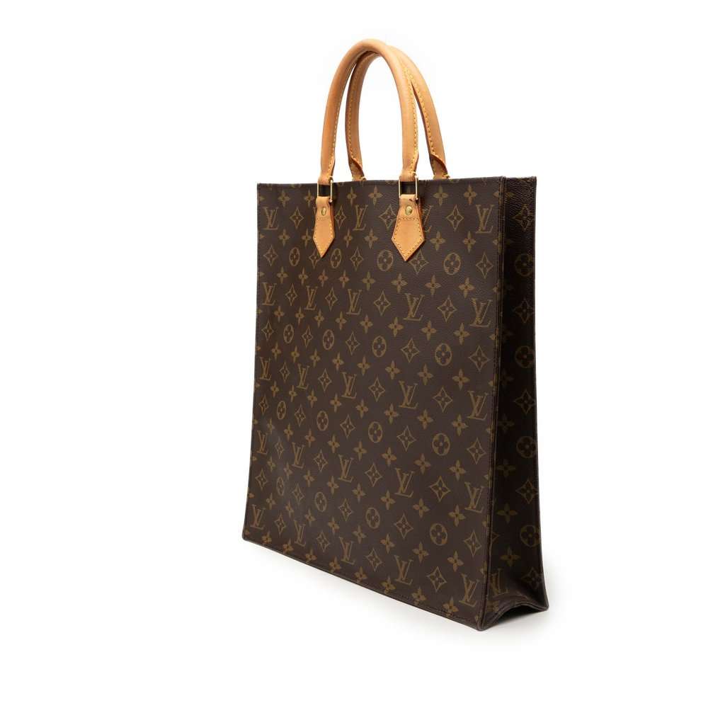 Louis Vuitton Monogram Sac Plat Brown Good condition - Back View