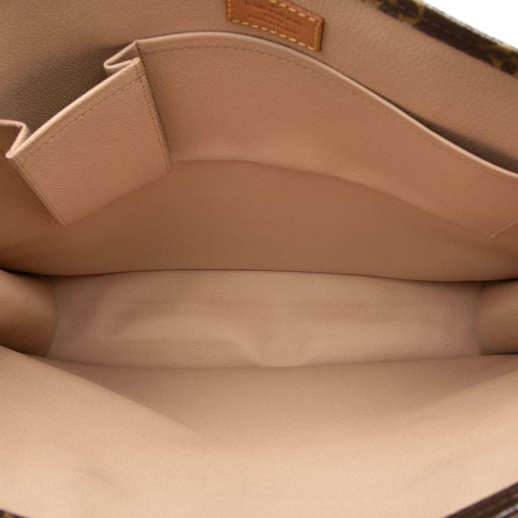 Louis Vuitton Monogram Sac Plat Brown Good condition - Box View