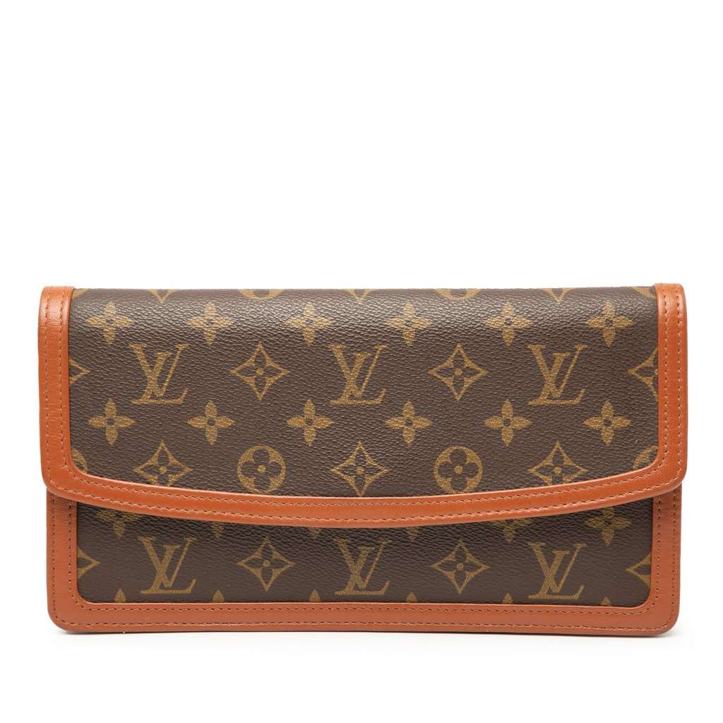 Louis Vuitton Monogram Pochette Dame PM Brown Very good condition - Front View