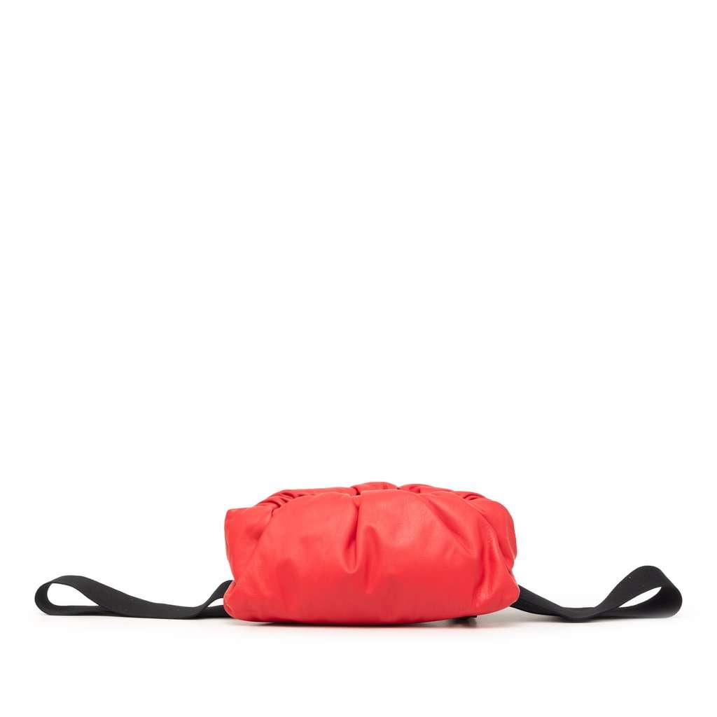 Bottega Veneta Calfskin The Body Pouch Belt Bag Red Leather Very good condition - Inside View