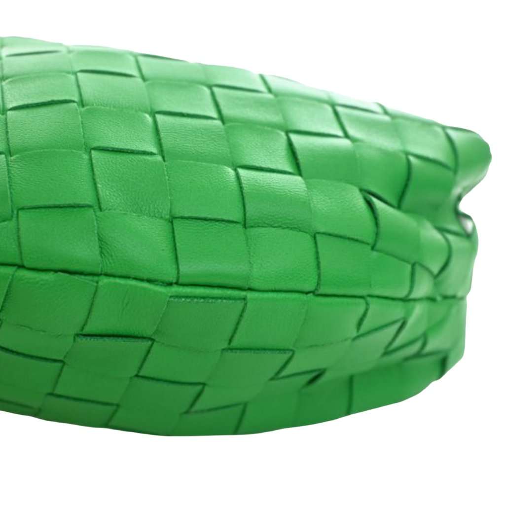 Bottega Veneta Mini Nappa Intrecciato Jodie Green Leather Never worn - Box View