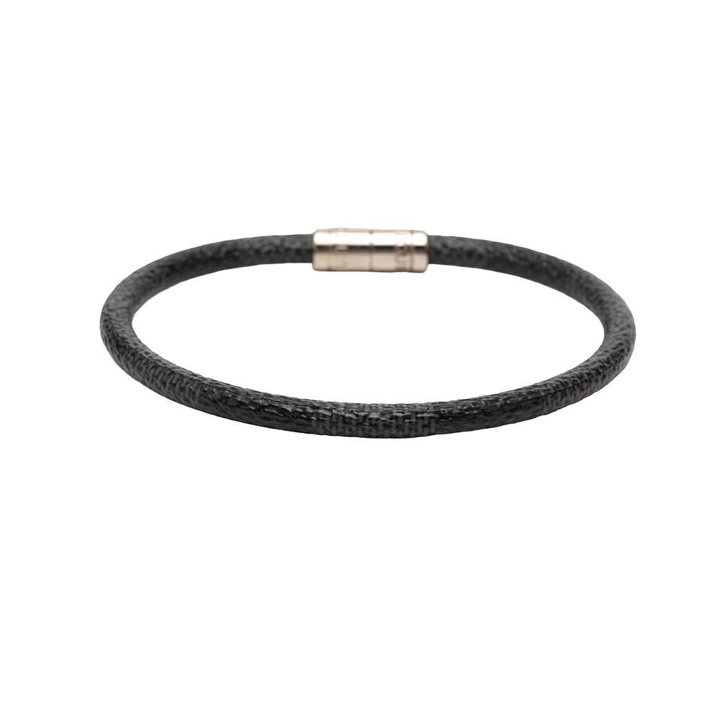 Louis Vuitton Damier Graphite Keep it Bracelet Black Very good condition - Inside View