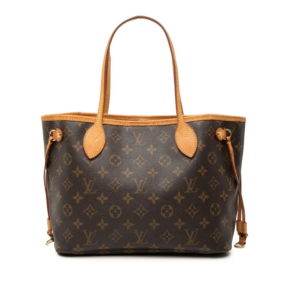 Louis Vuitton Monogram Neverfull PM Brown Very good condition - Front View