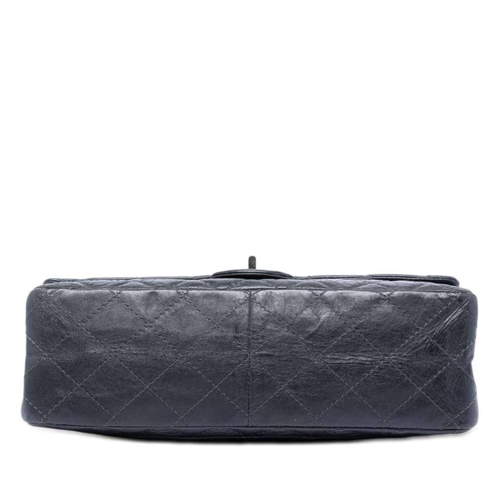 Chanel Quilted Aged Calfskin Reissue 2.55 Double Flap 226 MultiColor Leather Very good condition - Inside View