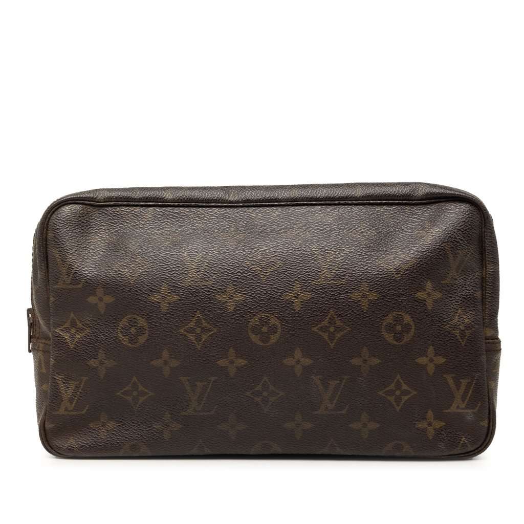 Louis Vuitton Monogram Trousse Toilette 28 Brown Very good - Front View