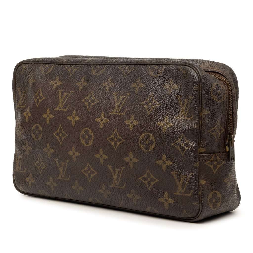 Louis Vuitton Monogram Trousse Toilette 28 Brown Very good - Back View