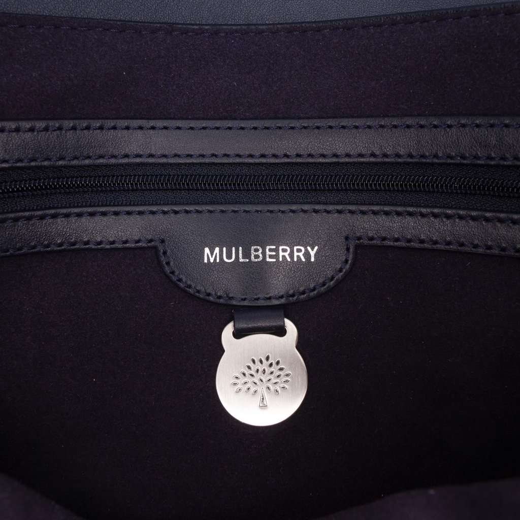 Mulberry Multicolor Leather Delphie Duo Flap Crossbody White Leather Very good - Box View
