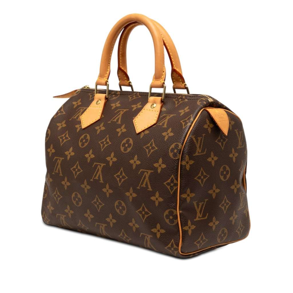 Louis Vuitton Monogram Speedy 25 Brown Very good condition - Back View