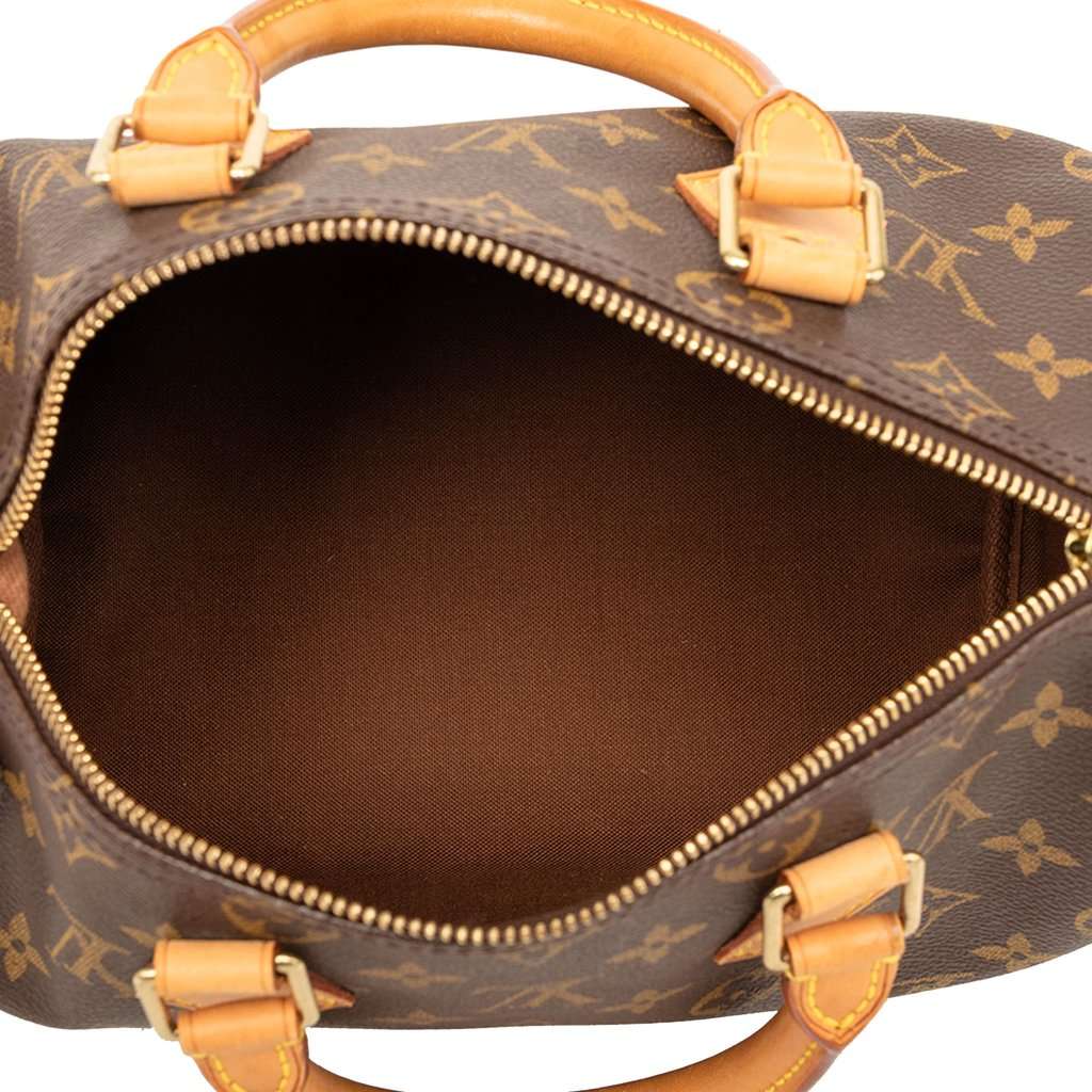 Louis Vuitton Monogram Speedy 25 Brown Very good condition - Model View