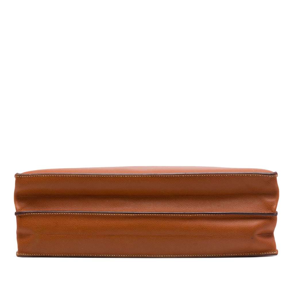 Hermès Epsom Kelly Depeches 38 Brown Leather Very good condition - Inside View