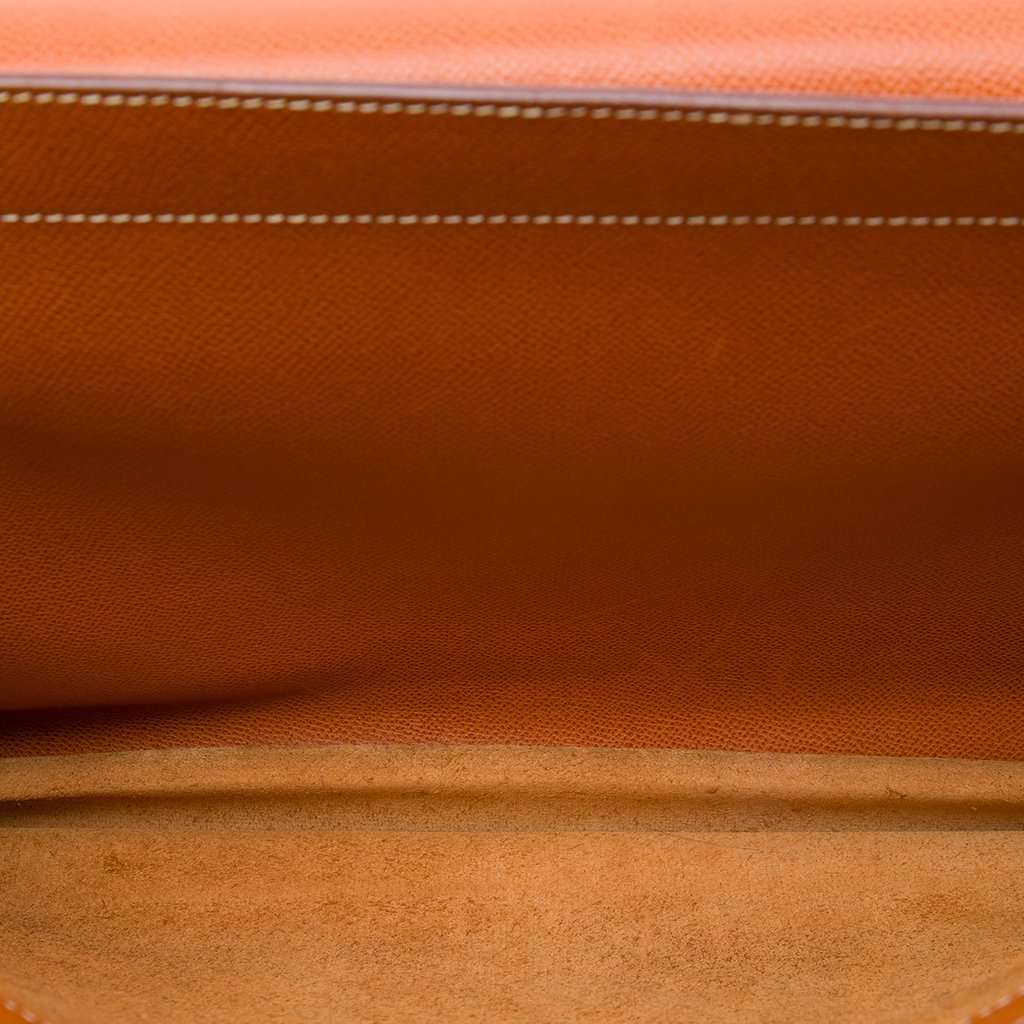 Hermès Epsom Kelly Depeches 38 Brown Leather Very good condition - Model View